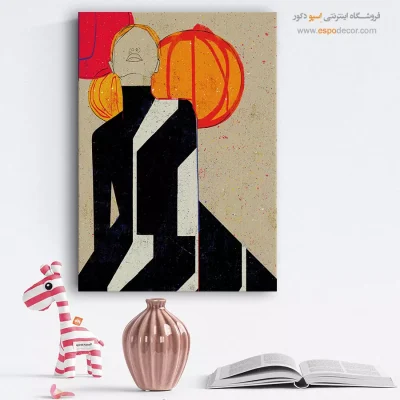 تابلو مدرن معنوی - تپش رها – تابلو مدرن - اسپو دکور