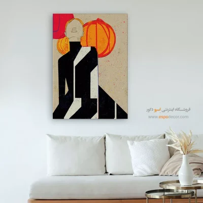 تابلو مدرن معنوی - تپش رها – تابلو مدرن - اسپو دکور