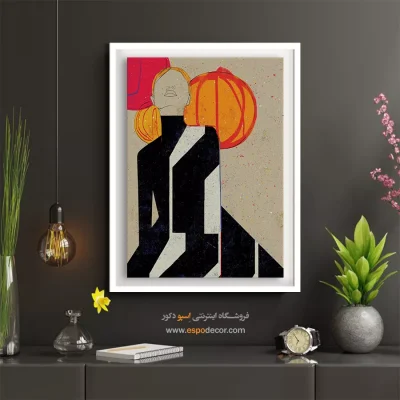 تابلو مدرن معنوی - تپش رها – تابلو مدرن - اسپو دکور