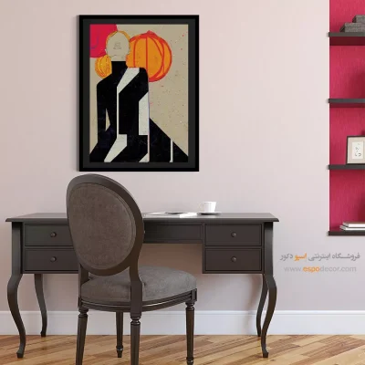 تابلو مدرن معنوی - تپش رها – تابلو مدرن - اسپو دکور