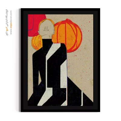 تابلو مدرن معنوی - تپش رها – تابلو مدرن - اسپو دکور