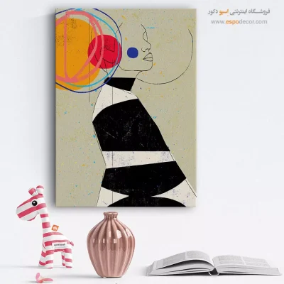 تابلو مدرن کافیشاپ - نقش سرد – تابلو مدرن - اسپو دکور