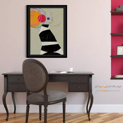 تابلو مدرن کافیشاپ - نقش سرد – تابلو مدرن - اسپو دکور