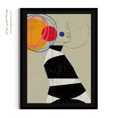 تابلو مدرن کافیشاپ - نقش سرد – تابلو مدرن - اسپو دکور