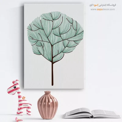 تابلو مینیمال هدیه روز پدر - غروب خالص – تابلو مدرن - اسپو دکور