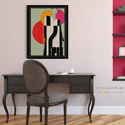 تابلو فانتزی انتزاعی - خواب بی‌صدا – تابلو مدرن - اسپو دکور