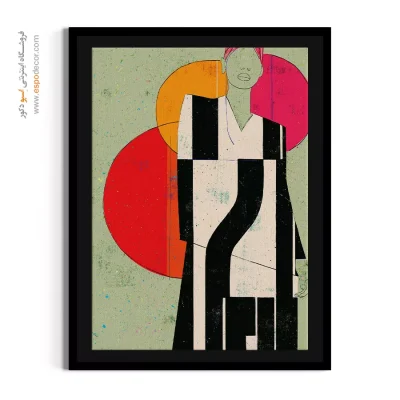 تابلو فانتزی انتزاعی - خواب بی‌صدا – تابلو مدرن - اسپو دکور