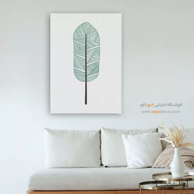 تابلو مینیمال هدیه تولد - دریا دلتنگ – تابلو مدرن - اسپو دکور