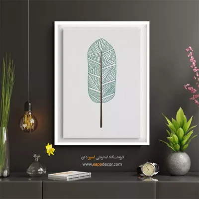 تابلو مینیمال هدیه تولد - دریا دلتنگ – تابلو مدرن - اسپو دکور