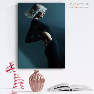 تابلو نقاشی هدیه خانه نو - موج منتظر – تابلو مدرن - اسپو دکور