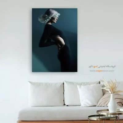 تابلو نقاشی هدیه خانه نو - موج منتظر – تابلو مدرن - اسپو دکور