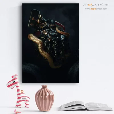 تابلو تزئین دیوار - پاییز آرام – تابلو مدرن - اسپو دکور