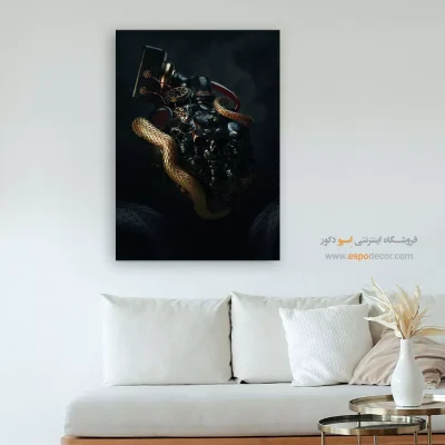 تابلو تزئین دیوار - پاییز آرام – تابلو مدرن - اسپو دکور