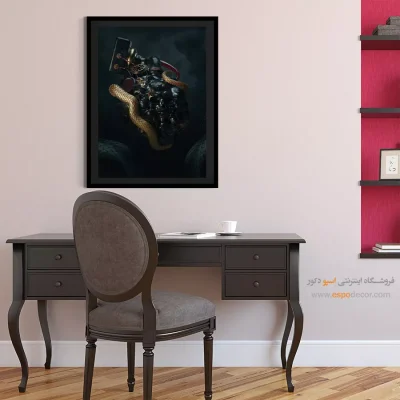 تابلو تزئین دیوار - پاییز آرام – تابلو مدرن - اسپو دکور