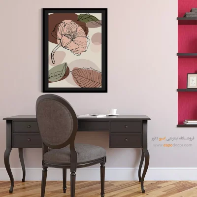 تابلو مینیمال معنوی - پرواز شکننده – تابلو مدرن - اسپو دکور