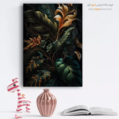 تابلو فانتزی تزئین دیوار - دریا تابناک – تابلو مدرن - اسپو دکور