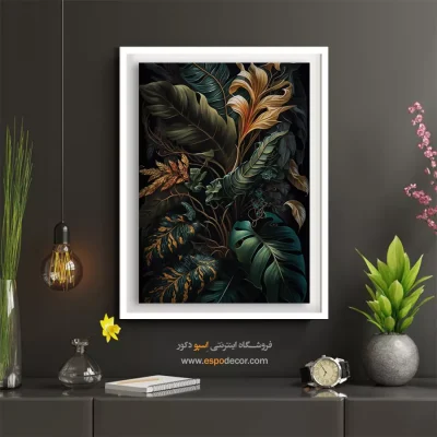 تابلو فانتزی تزئین دیوار - دریا تابناک – تابلو مدرن - اسپو دکور