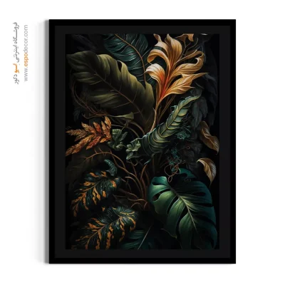 تابلو فانتزی تزئین دیوار - دریا تابناک – تابلو مدرن - اسپو دکور