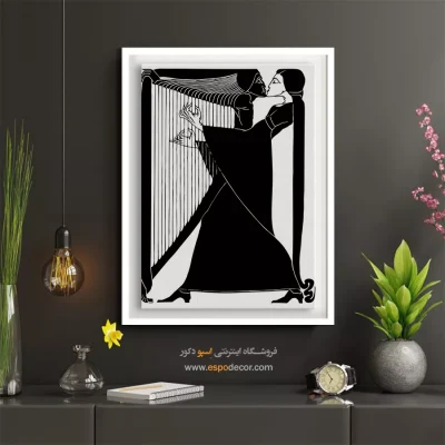 تابلو نقاشی الهام‌بخش - هستی شکفته – تابلو مدرن - اسپو دکور