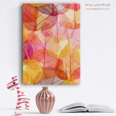 تابلو نقاشی هدیه روز مادر - طلوع محو – تابلو مدرن - اسپو دکور