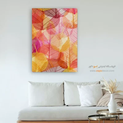 تابلو نقاشی هدیه روز مادر - طلوع محو – تابلو مدرن - اسپو دکور