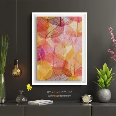 تابلو نقاشی هدیه روز مادر - طلوع محو – تابلو مدرن - اسپو دکور