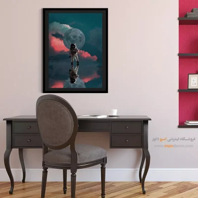 تابلو هنری شهری - تپش گمشده – تابلو مدرن - اسپو دکور