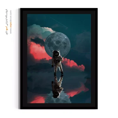 تابلو هنری شهری - تپش گمشده – تابلو مدرن - اسپو دکور