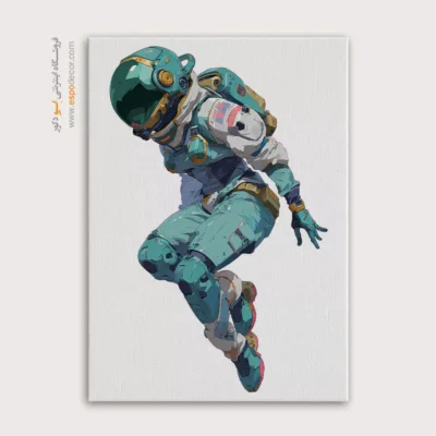 تابلو هنری دکور منزل - طلوع سرد – تابلو مدرن - اسپو دکور