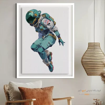 تابلو هنری دکور منزل - طلوع سرد – تابلو مدرن - اسپو دکور