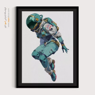 تابلو هنری دکور منزل - طلوع سرد – تابلو مدرن - اسپو دکور