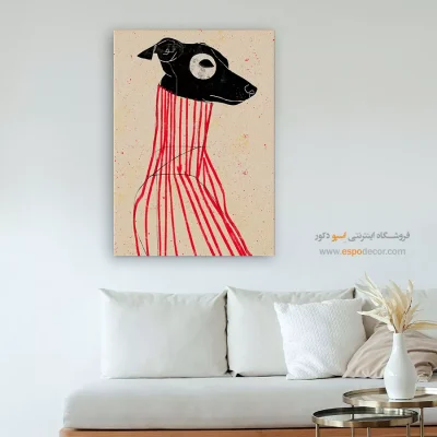 تابلو نقاشی دکوراسیون داخلی - پندار محو – تابلو مدرن - اسپو دکور