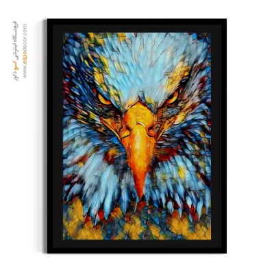 تابلو دکوراتیو پذیرایی - تماشا بی‌زمان – تابلو مدرن - اسپو دکور