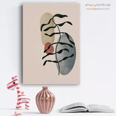 تابلو مدرن شهری - مه تنها – تابلو مدرن - اسپو دکور