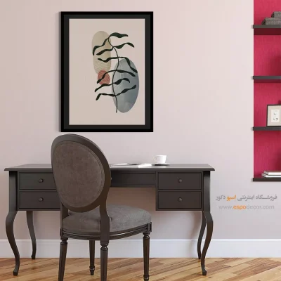 تابلو مدرن شهری - مه تنها – تابلو مدرن - اسپو دکور