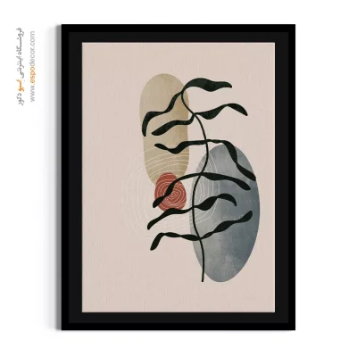 تابلو مدرن شهری - مه تنها – تابلو مدرن - اسپو دکور