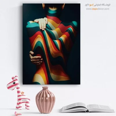 تابلو مینیمال هدیه خاص - طلوع آرام – تابلو مدرن - اسپو دکور