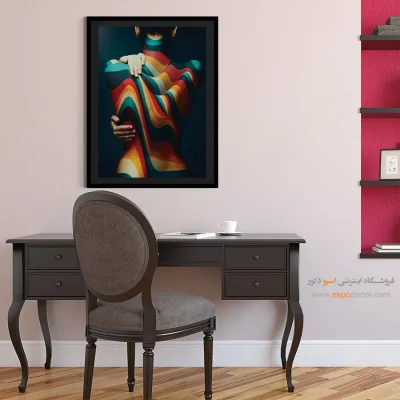 تابلو مینیمال هدیه خاص - طلوع آرام – تابلو مدرن - اسپو دکور