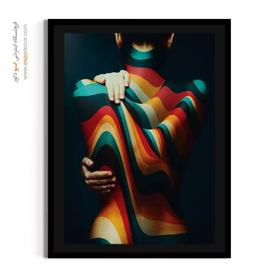 تابلو مینیمال هدیه خاص - طلوع آرام – تابلو مدرن - اسپو دکور