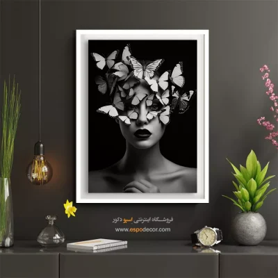 تابلو چاپی چیدمان خانه - غروب رنگین – تابلو مدرن - اسپو دکور