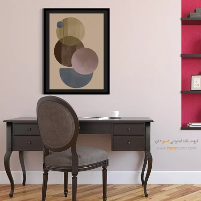 تابلو دکوراتیو لابی - خواب گرم – تابلو مدرن - اسپو دکور