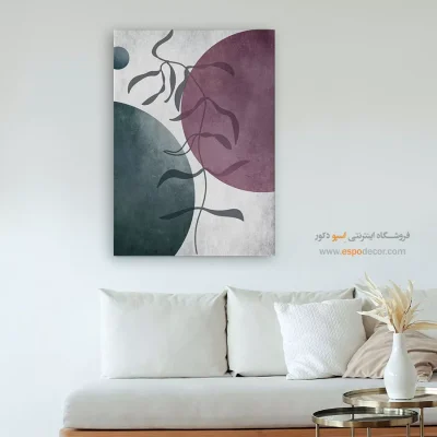 تابلو دکوراتیو تزئین دیوار - پرواز پنهان – تابلو مدرن - اسپو دکور