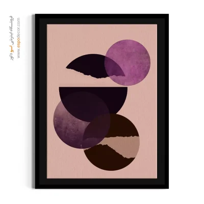 تابلو دکوراتیو احساسی - تپش نرم – تابلو مدرن - اسپو دکور