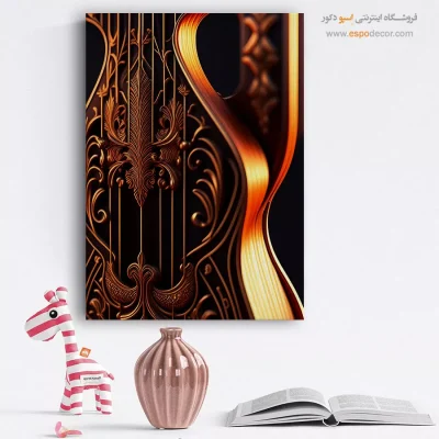 تابلو هنری هدیه روز مادر - خاطره تنها – تابلو مدرن - اسپو دکور