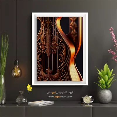 تابلو هنری هدیه روز مادر - خاطره تنها – تابلو مدرن - اسپو دکور