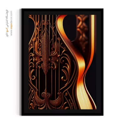 تابلو هنری هدیه روز مادر - خاطره تنها – تابلو مدرن - اسپو دکور