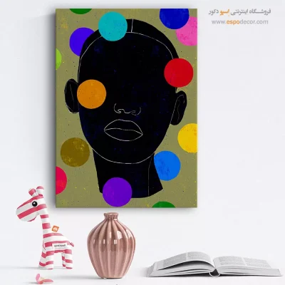 تابلو چاپی معنوی - آواز مه‌آلود – تابلو مدرن - اسپو دکور