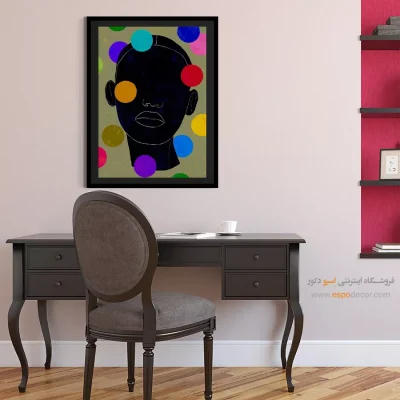 تابلو چاپی معنوی - آواز مه‌آلود – تابلو مدرن - اسپو دکور