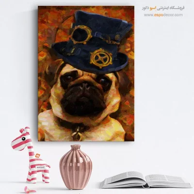 تابلو مینیمال کافیشاپ - هستی دلتنگ – تابلو مدرن - اسپو دکور