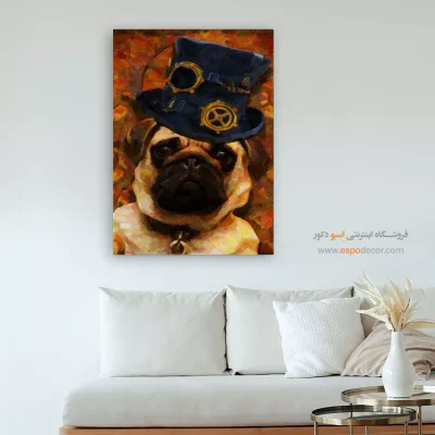 تابلو مینیمال کافیشاپ - هستی دلتنگ – تابلو مدرن - اسپو دکور